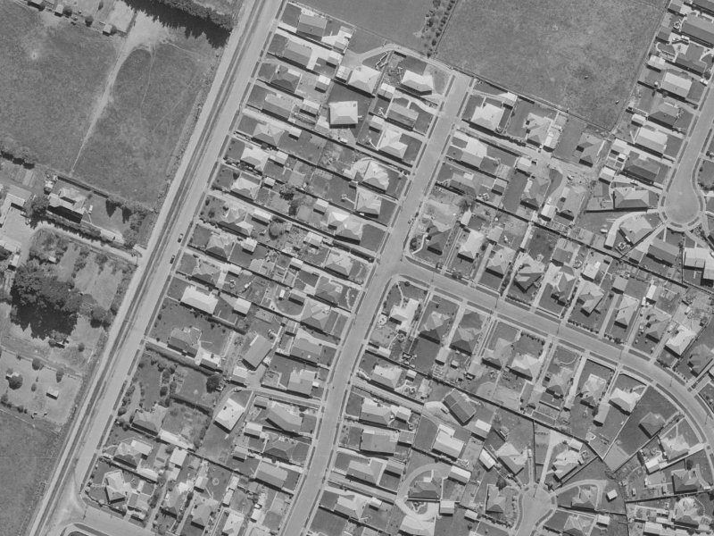 21 Fenhall Street from the air, 1970-1974