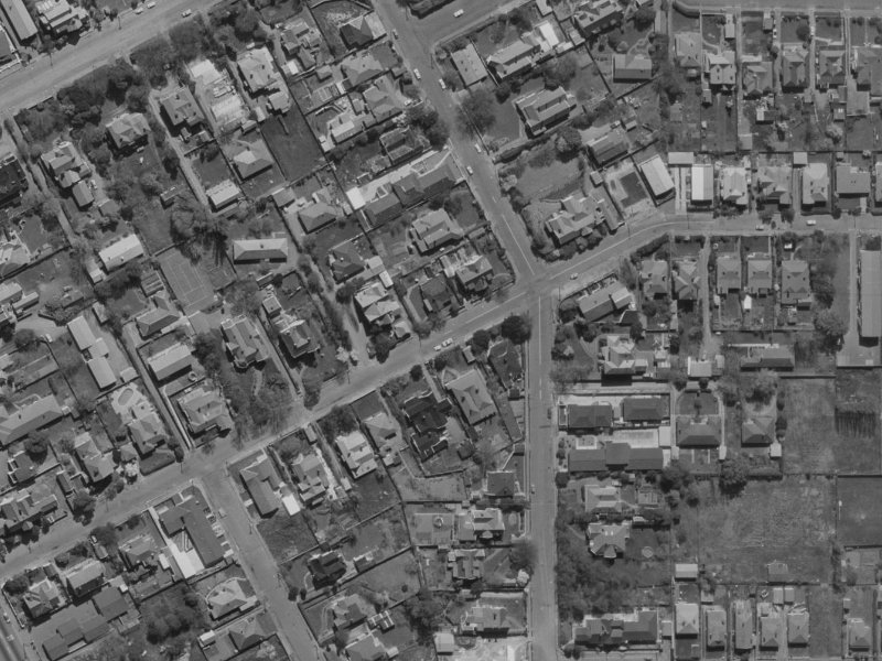 45 Holly Road from the air, 1970-1974