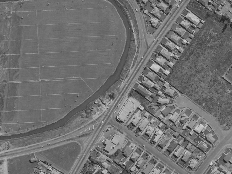 88 Wainoni Road from the air, 1970-1974