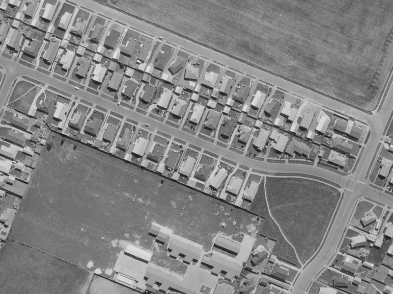 61 Woodbury Street from the air, 1970-1974