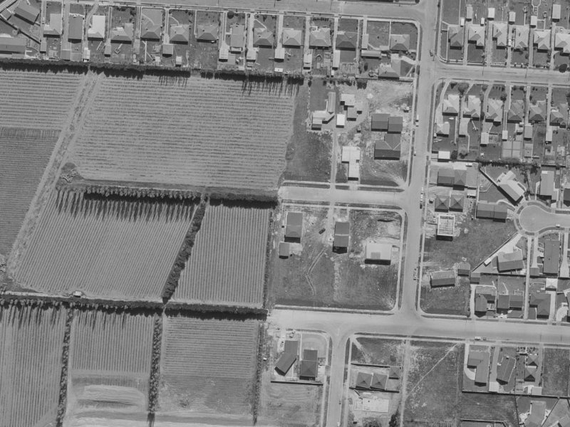 9 Hawkswood Place from the air, 1970-1974