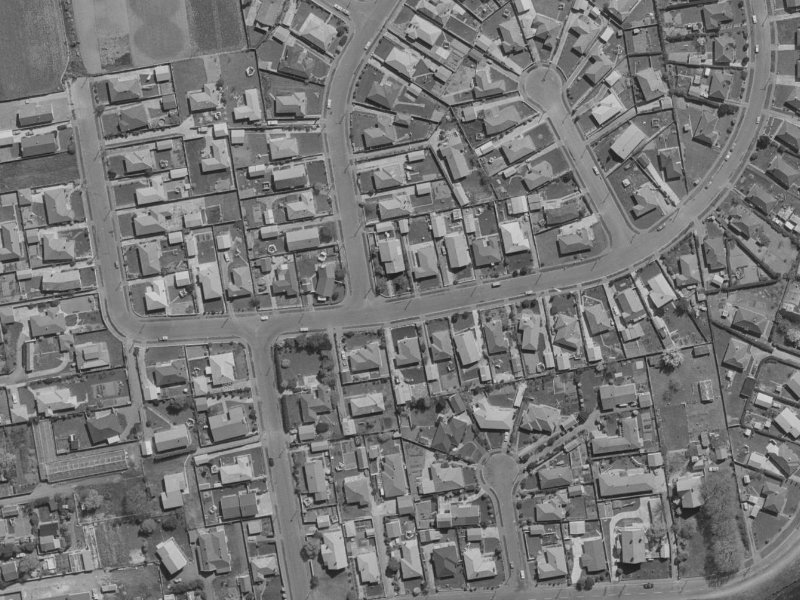 50 Halberg Street from the air, 1970-1974