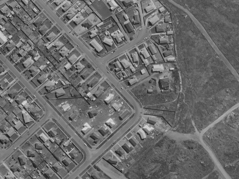 75 Rowan Avenue from the air, 1970-1974