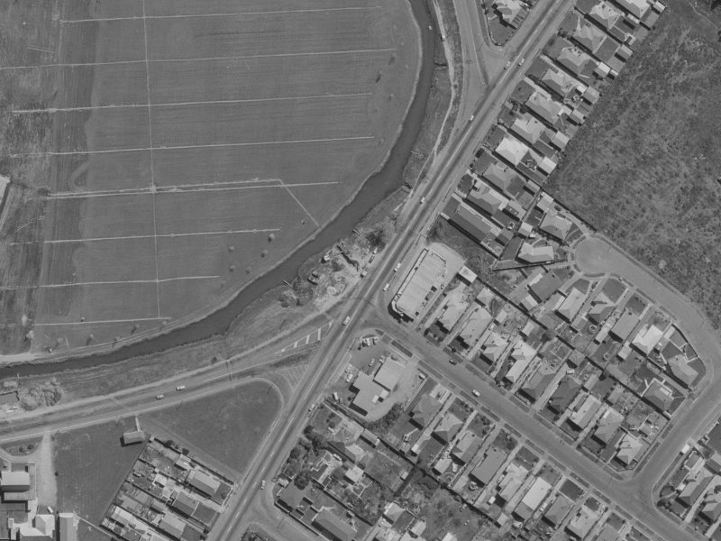 82A Wainoni Road from the air, 1970-1974