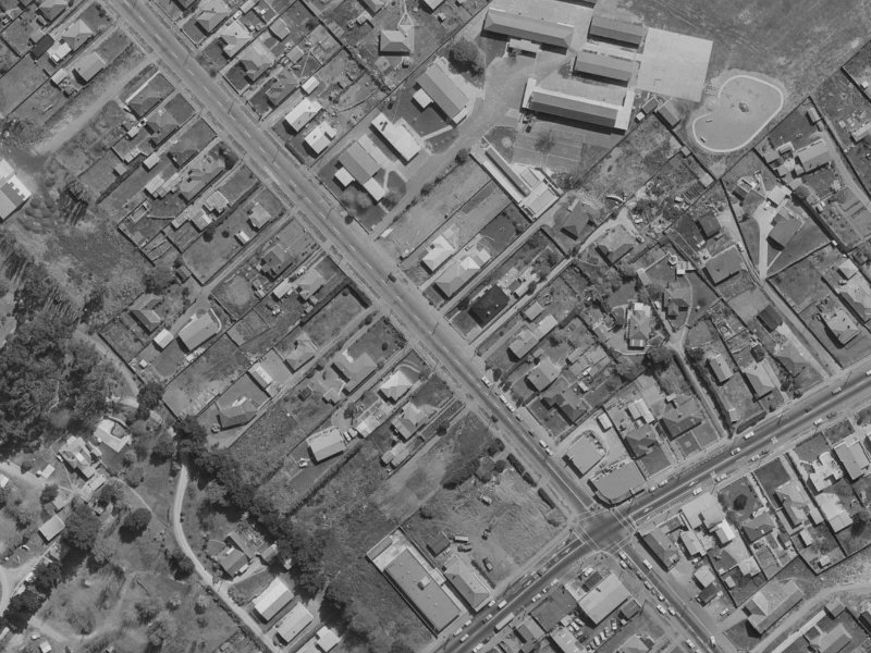 265 Breezes Road from the air, 1970-1974
