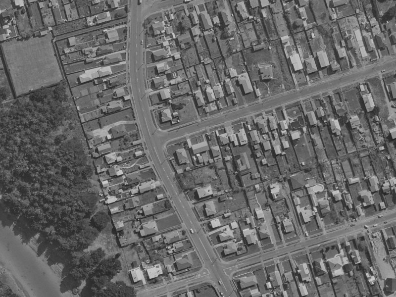 53 Mountbatten Street from the air, 1970-1974