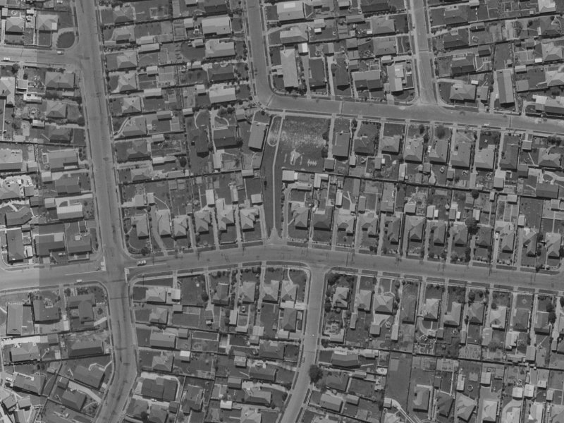 136 Maidstone Road from the air, 1970-1974