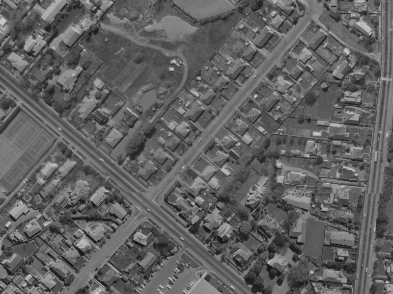 26B Otara Street from the air, 1970-1974