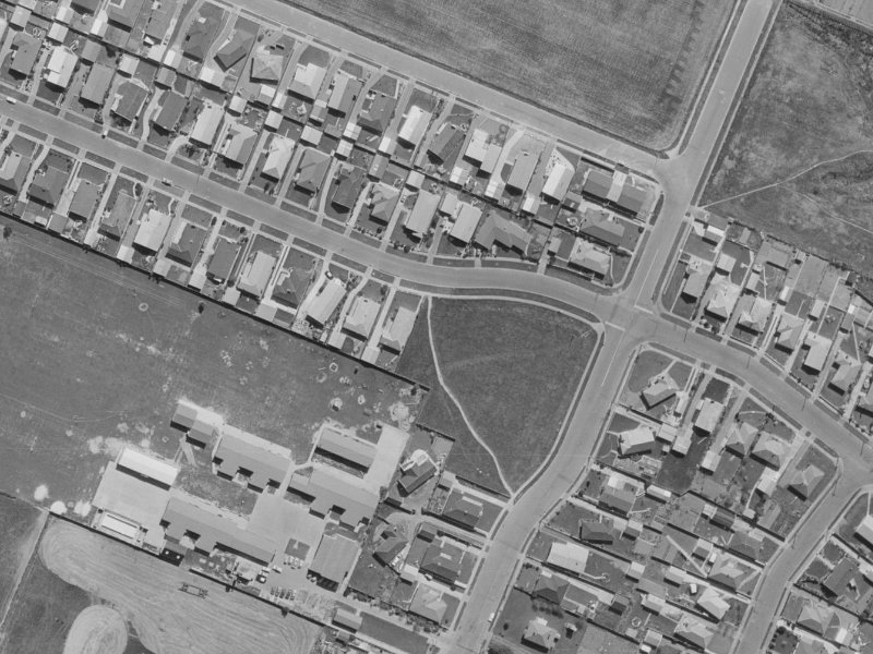 51A Woodbury Street from the air, 1970-1974