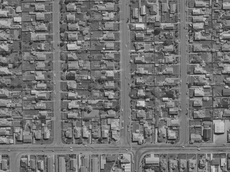 19 Stapletons Road from the air, 1970-1974