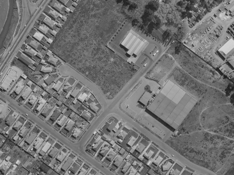 27 Te Rama Place from the air, 1970-1974