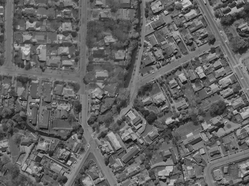 54 Wairarapa Terrace from the air, 1970-1974