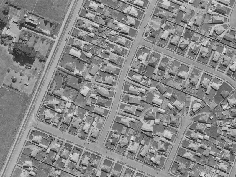 14 Fenhall Street from the air, 1970-1974