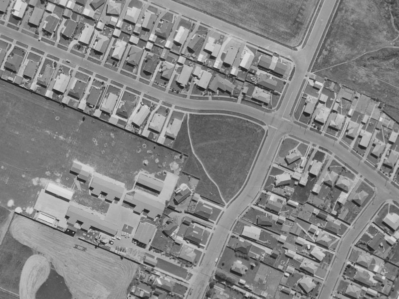 49 Woodbury Street from the air, 1970-1974