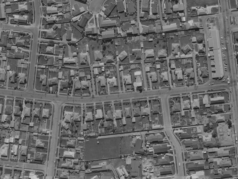 96 Maidstone Road from the air, 1970-1974