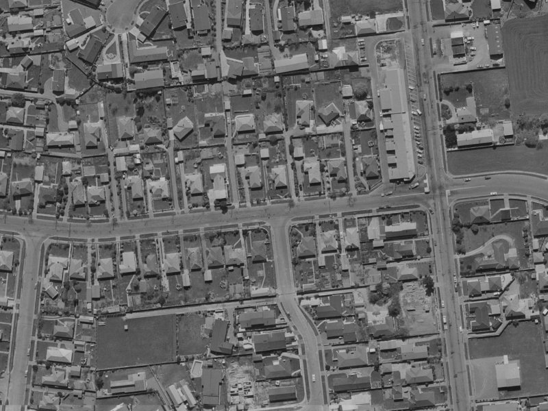 84 Maidstone Road from the air, 1970-1974