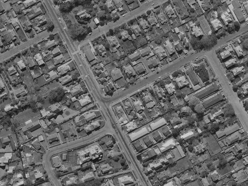 7 Rugby Street from the air, 1970-1974