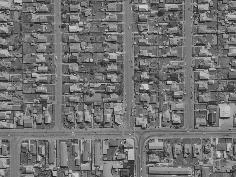 15 Stapletons Road from the air, 1970-1974