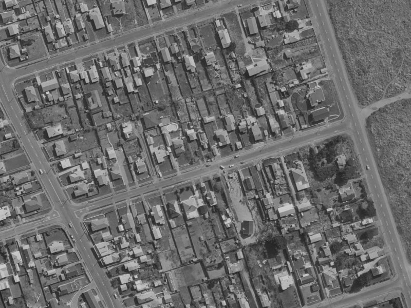 28 Tovey Street from the air, 1970-1974