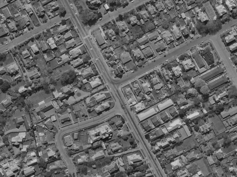 2 Rugby Street from the air, 1970-1974
