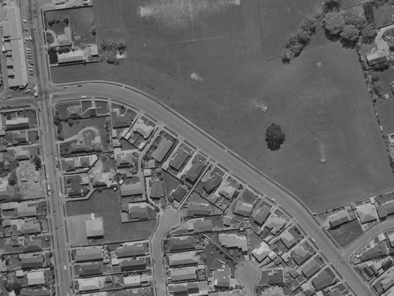 55 Maidstone Road from the air, 1970-1974
