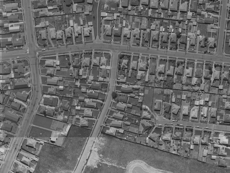 2 Westmont Street from the air, 1970-1974