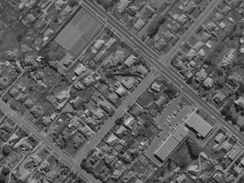 17 Otara Street from the air, 1970-1974