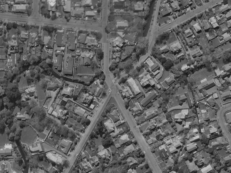 42 Wairarapa Terrace from the air, 1970-1974
