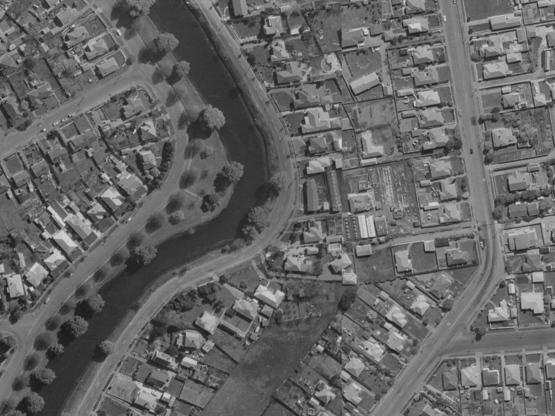 40 Dallington Terrace from the air, 1970-1974