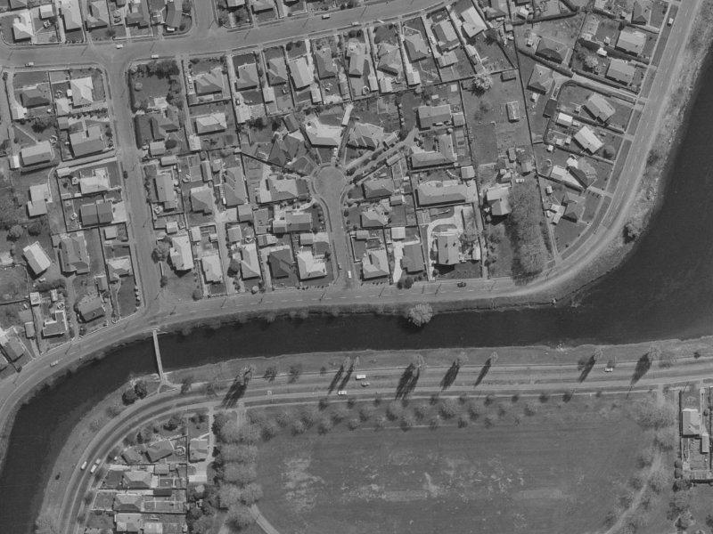 2 Tilbury Place from the air, 1970-1974