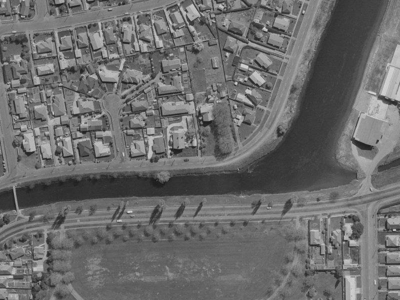 97 Locksley Avenue from the air, 1970-1974