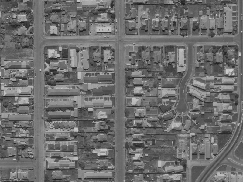 70C Champion Street from the air, 1970-1974