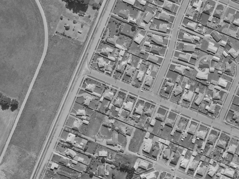69 Bentley Street from the air, 1970-1974