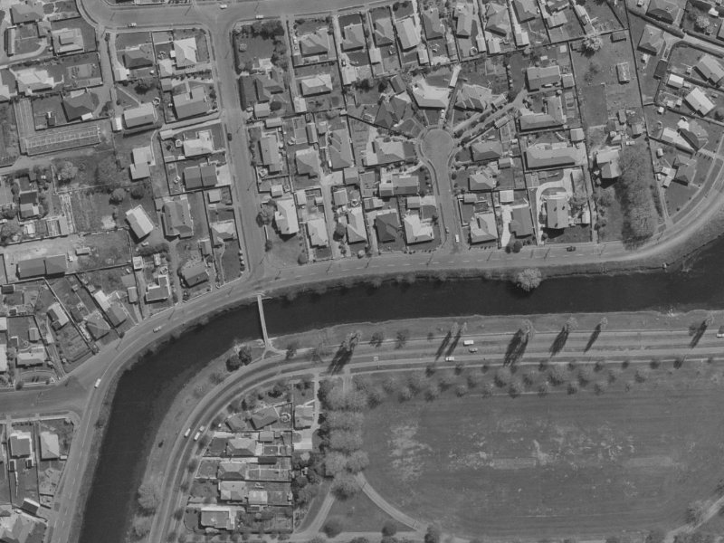 87 Locksley Avenue from the air, 1970-1974