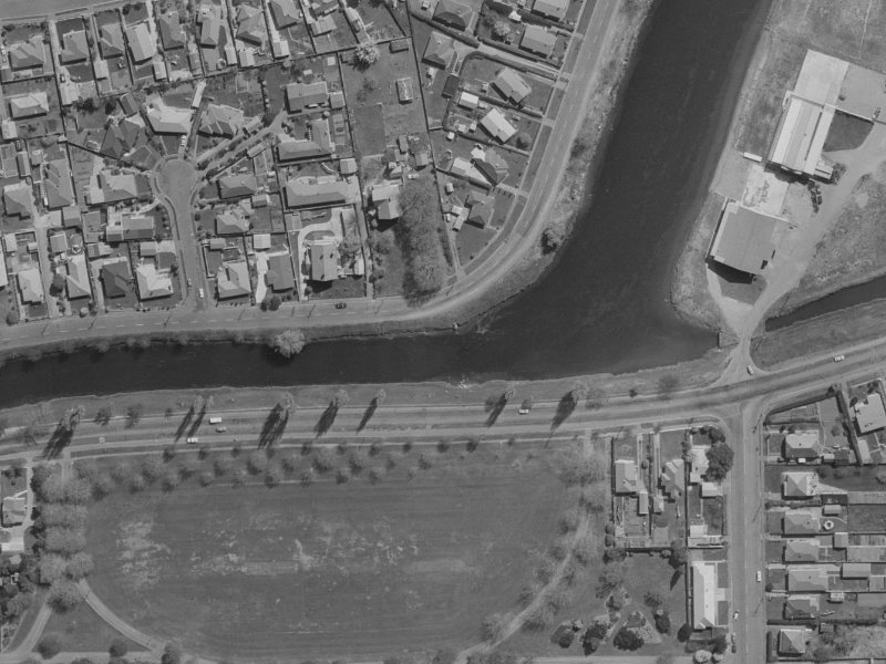 106 Locksley Avenue from the air, 1970-1974