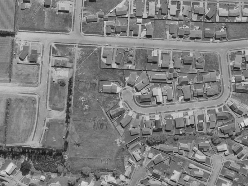 37 Highfield Place from the air, 1970-1974
