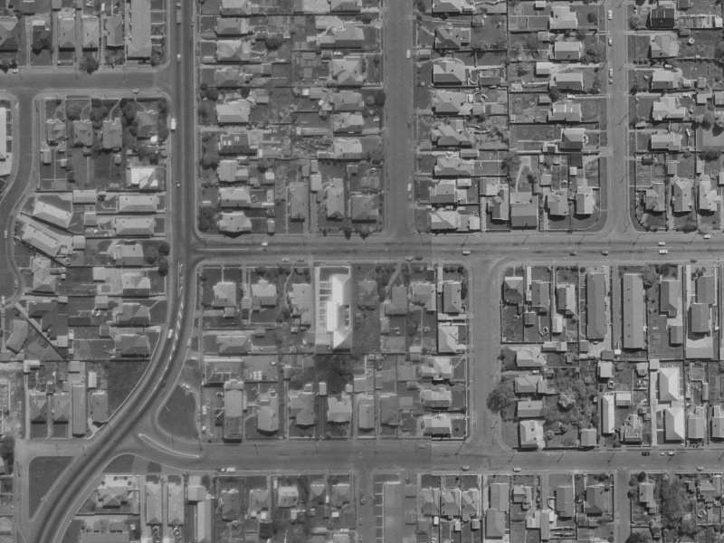 10-8 North Avon Road from the air, 1970-1974
