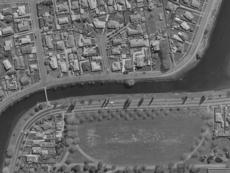 93 Locksley Avenue from the air, 1970-1974
