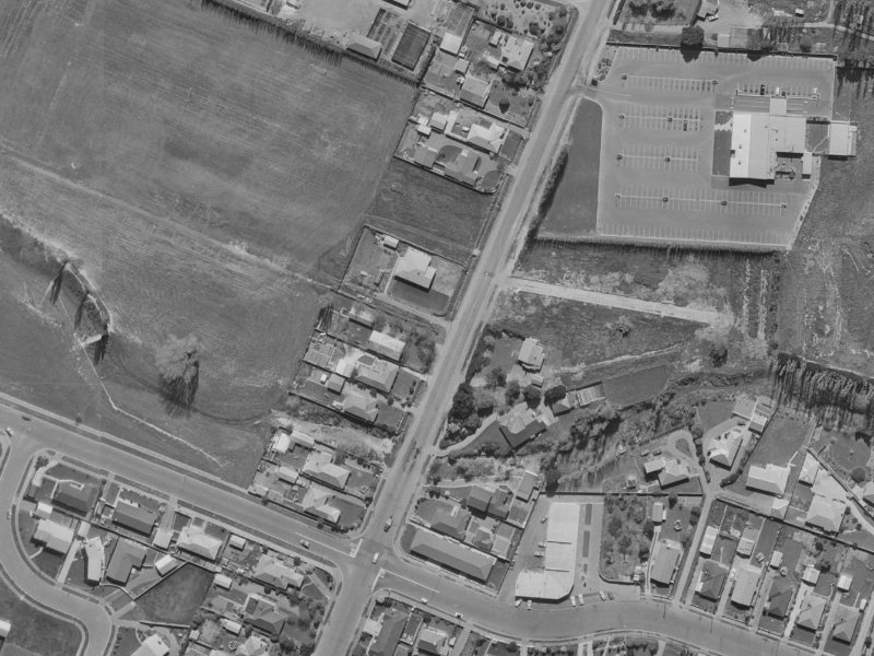103 Withells Road from the air, 1970-1974
