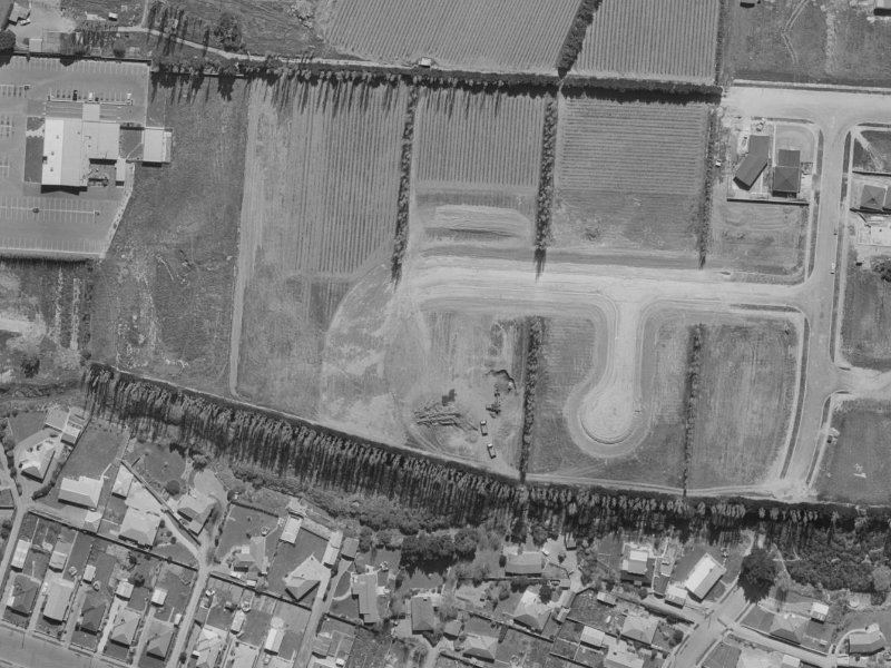 19 Highland Place from the air, 1970-1974