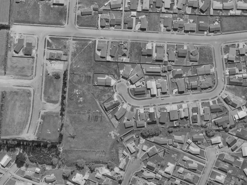 35 Highfield Place from the air, 1970-1974