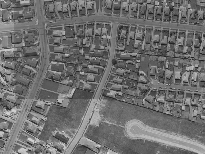 7 Westmont Street from the air, 1970-1974