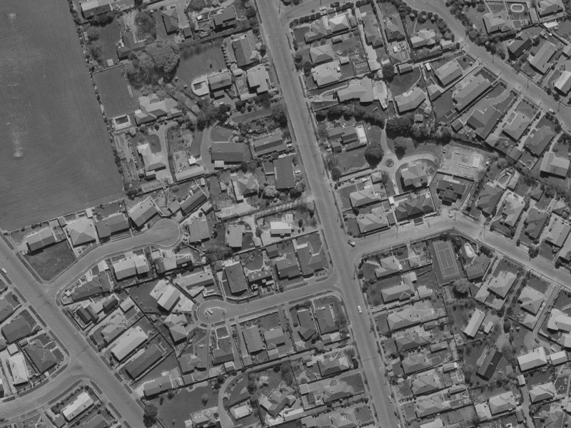 169 Ilam Road from the air, 1970-1974