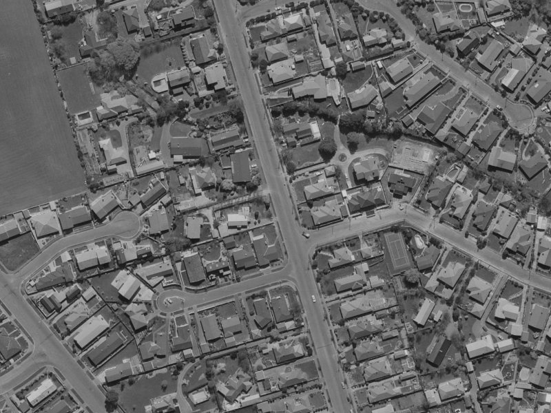 173 Ilam Road from the air, 1970-1974