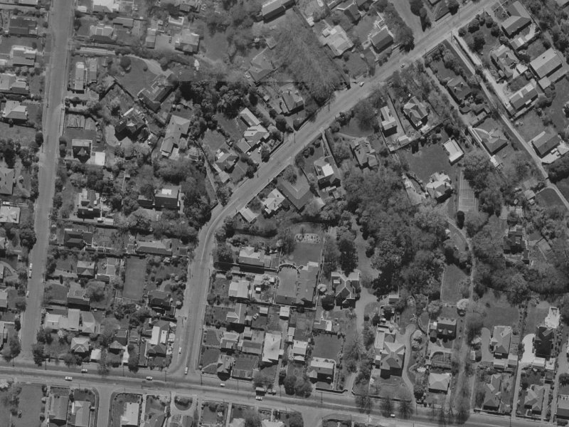 14B Glandovey Road from the air, 1970-1974