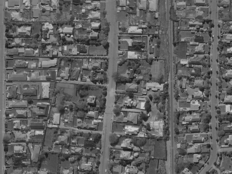 26 Jacksons Road from the air, 1970-1974