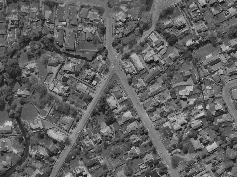 41 Garden Road from the air, 1970-1974