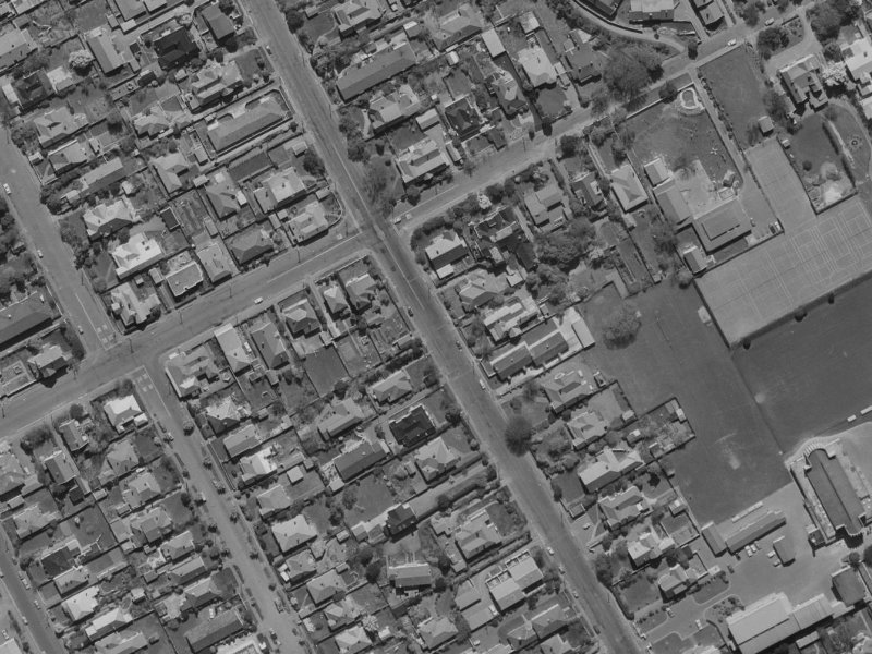 50 Winchester Street from the air, 1970-1974