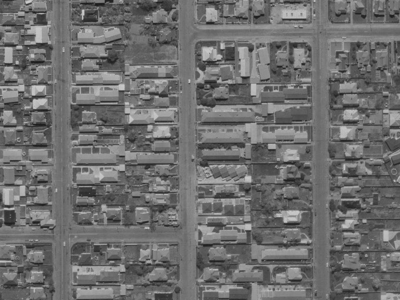 477 Barbadoes Street from the air, 1970-1974