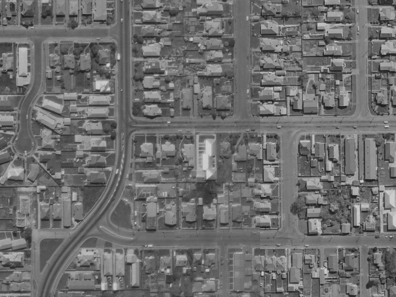 10B North Avon Road from the air, 1970-1974